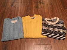 3 Beautiful Women's Sweaters: Madewell, Gap & American Eagle - Size: Small & XS