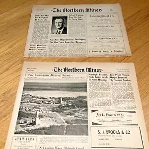 Feb. 27th 1958 THE NORTHERN MINER - Canadian Mining Industry TORONTO - Imagen 1 de 11