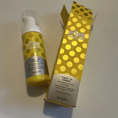Benefit the POREfessional Apretado N Tonificado Refinador de Poros AHA + PHA Espuma Tonificadora 22 ml Foto 1 de 4