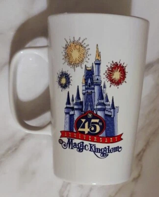 Walt Disney World Starbucks 45th Anniversary Mug Magic Kingdom Theme Parks  16oz - Image 1 of 4