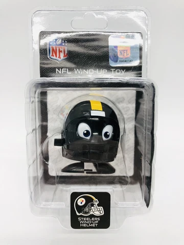NEW! Pittsburgh Steelers Bleacher Creatures Wind Up Team Helmet NFL WIND UP NIB Cover