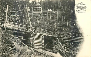 CASTLE KERN, SCENIC HOTEL, NEAR SCAGWAY, ALASKA, VINTAGE POSTCARD (SC 178) - Picture 1 of 2