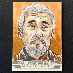 💰2024 TOPPS STAR WARS MASTERWORK SKETCH CARD ARITST AUTO 1/1 RICO ROSA - Picture 1 of 2