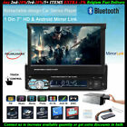 7'' 1 Din Car Radio Stereo Touch Screen Bt Usb/sd/aux/fm Mp5 Player Mirror Link