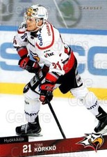 2016-17 Finnish Cardset #139 Tomi Korkko