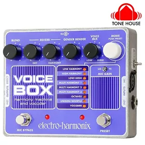 Electro-Harmonix Caja de Voz Máquina de Armonía Vocal / Pedal de Efecto Vocoder - Nuevo - Imagen 1 de 3