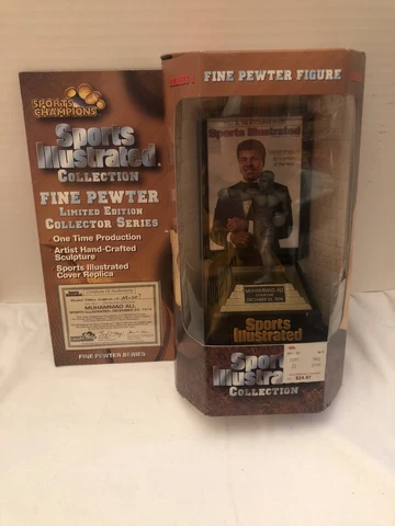 Muhammad Ali 1997 Sports Illustrated Collection Sports Champions Figure - COA Cover