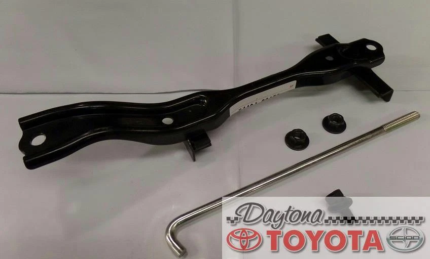 KIT DE ABRAZADERA DE RETENCIÓN DE BATERÍA OEM TOYOTA LAND CRUISER 74404-60150 SE ADAPTA A 2008-2016 Foto 1 de 2
