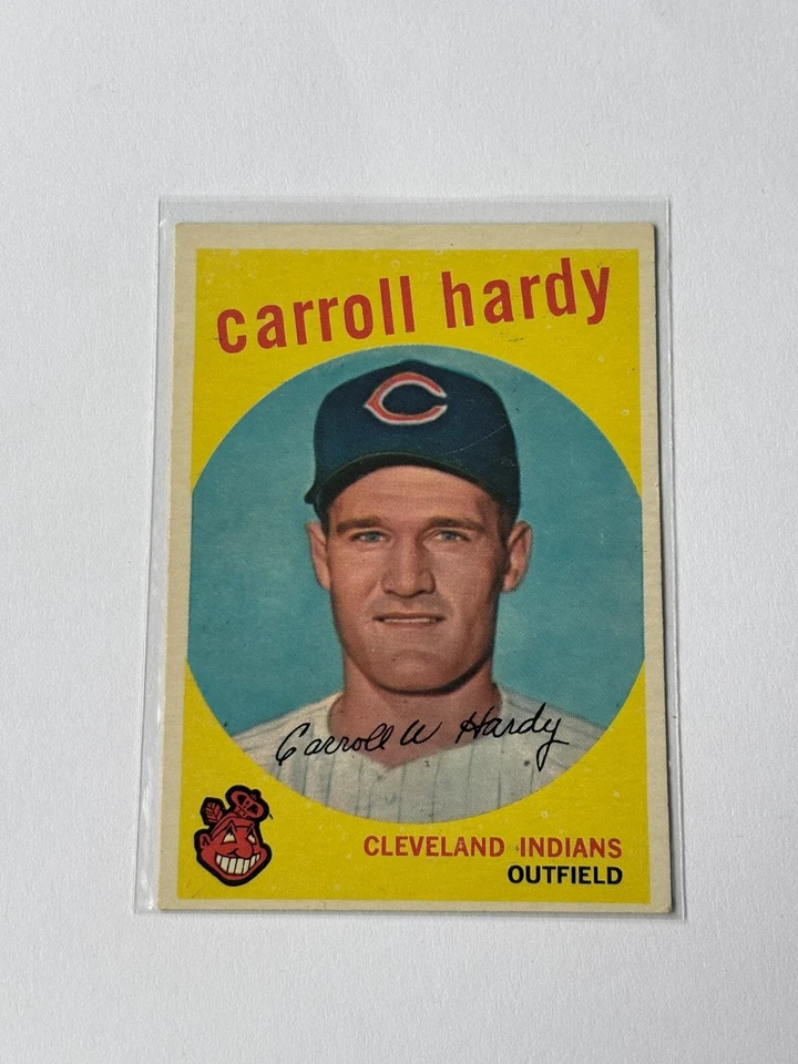 1959 Topps - Carroll Hardy #168 Gray Back - Image 1 of 1