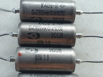 K40Y-9 0.068uF 100n 200V URSS Condensador Lote 500 piezas+ Foto 1 de 2