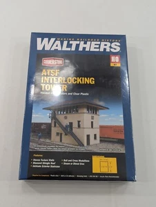 Walthers 933-2983 HO ATSF Interlocking Tower Structure Kit - Picture 1 of 3