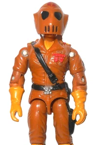 GI Joe Vintage 1987 W.O.R.M.S. Worms cobra maggot driver helmet near complete - Imagen 1 de 3