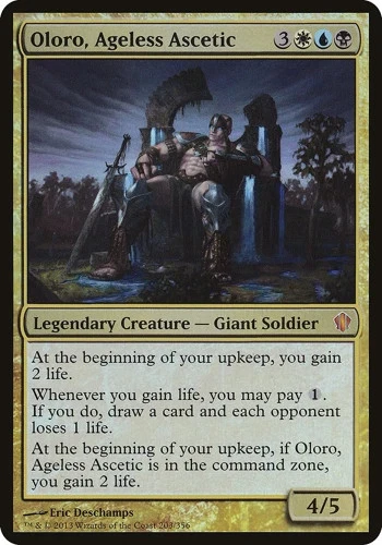 Oloro, Ageless Ascetic - Foil Oversized Commander 2013 MP MTG Foto 1 de 1