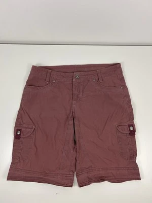 Женские шорты Kuhl Splash 11 дюймов размер 10 алые красные карманы стиль 6084 б/у в отличном состоянии - Изображение 1 из 4