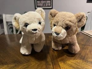 12" Build-A-Bear The Lion King Simba and Nala Stuffed Animal Plush Pair Disney - Picture 1 of 6