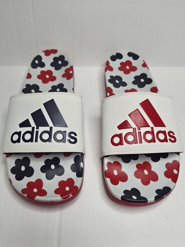 Sandali Adidas Adilette Comfort Slides donna US 10 FARM Rio Collab spiaggia piscina