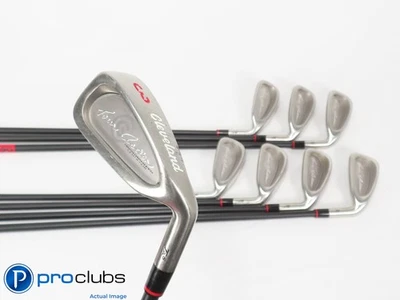 Nice Cleveland Tour Action TA5 3-PW IRON SET -KBS 90 Stiff+ Flex Graphite 463344 - Image 1 of 4