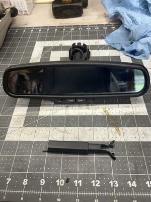 1999-2006 Chevy/GMC Rear View Mirror With Temperature (Silverado, Tahoe, Yukon) - Image 1 of 2