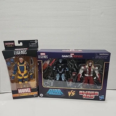 Marvel Legends Gamerverse Omega Rojo vs Máquina de Guerra + Cable Marvel Vs Estilo Capcom Foto 1 de 4