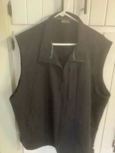 Orvis  Full Zip Vest Mens XXL Black Zipper Pockets Outdoors 2X - Picture 1 of 4