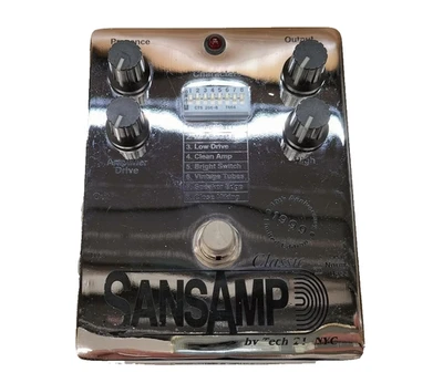 Tech 21 NYC SansAmp Classic 10th Anniversary Model 1999 Used Tested w/ Box - Image 1 of 4