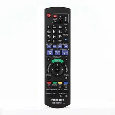 Genuine Panasonic Recorder Remote for DMR-HW100 HW200 HDD DVD IR6 N2QAYB000618 - Image 1 of 2