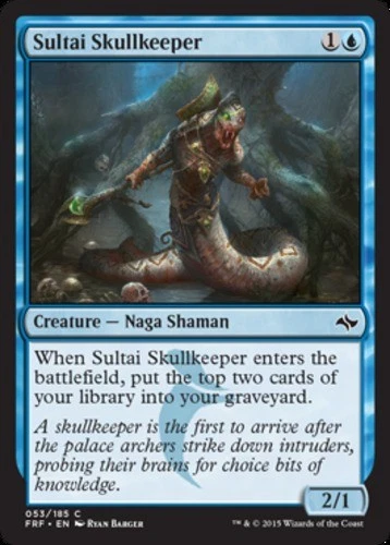 Sultai Skullkeeper - Foil - Fate Reforged #053/185 MTG Magic The Gathering - Image 1 of 1
