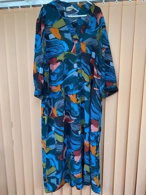 Seasalt Multicolored Harbour Cove Dress Size 20. Excellent Condition. - Image 1 of 4