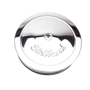 Edelbrock for Air Cleaner Pro-Flo Series Round Steel Top Paper Element 14In Dia - Foto 1 di 5