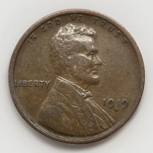 1919-D Lincoln Cent Wheat Penny - Bild 1 von 2