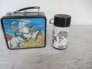 Vintage THE LEGEND OF THE LONE RANGER Lunchbox & Thermoskanne (1980) - Bild 1 von 13