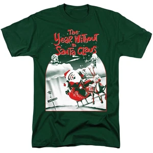 The Year Without A Santa Claus Santa Poster Adult T-Shirt - Picture 1 of 1