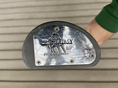 Left Handed 34.5" Zebra Face Balanced Putter w/ Steel Shaft - Image 1 of 4