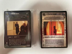 Star Wars CCG - Cloud City Juego Completo Común/Poco Común - Imagen 1 de 1