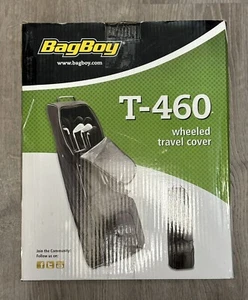 Bag Boy Golf Bag T-460 Wheeled Travel Cover Golf Clubs Weatherproof New - Picture 1 of 4