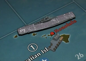 Pequeña base naval de piezas/piezas personalizadas impresas en 3D de Axis & Allies (x10) - Imagen 1 de 4