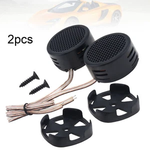 High Efficiency Mini Dome Tweeter Pair for Car Audio System Music Speaker - Picture 1 of 12