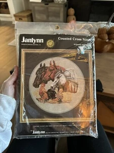 2 Janlynn Evening Gathering Cross Stitch Kits Horse And Bucilla equestrian - Picture 1 of 9