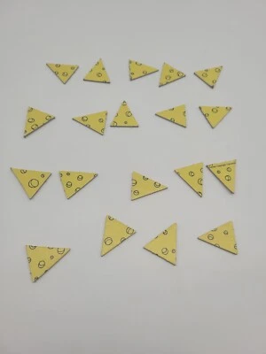 Milton Bradley Mouse Trap 替换件 19 件奶酪件 — 第 1/2 张图片