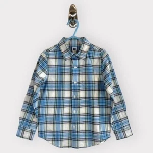 Janie And Jack Plaid Flannel Shirt - Picture 1 of 3