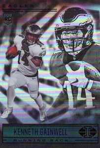 2021 illusions football kenneth gainwell rookie card #97