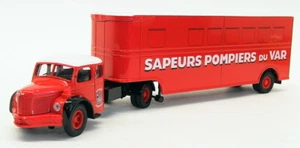 Corgi 1/50 Scale 73603 - Berliet GLR Avec Remorque Fruehauf Pompiers Du Var - Picture 1 of 4