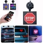 with 32X32 Programmable LED Sign APP Control LED Display On Car Rear Window
