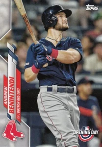 Lot of (25) 2020 Topps Opening Day ANDREW BENINTENDI Base Card #166 Red Sox - Picture 1 of 1