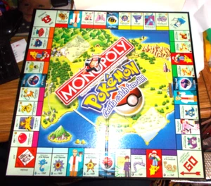 1998/99 Pokemon Monopoly Collectors Edition, Folded Game Board Only, G.Condition - Picture 1 of 7