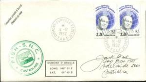 FRENCH ANTARCTIC TERRITORY - 1992 'FISH' SNC 'POSTED AT SEA' [C0142] - Imagen 1 de 1