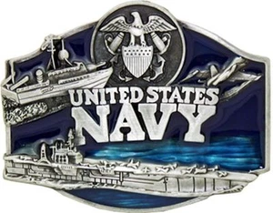 Belt Buckle USA NAVY ROCKABILLY Buckle PRO008 - Picture 1 of 1