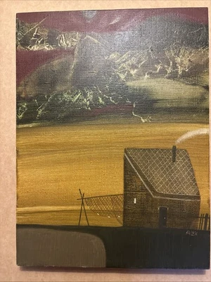 Pintura rara, coleccionable, original de un artista ruso.  Óleo sobre lienzo, 2001 Foto 1 de 4