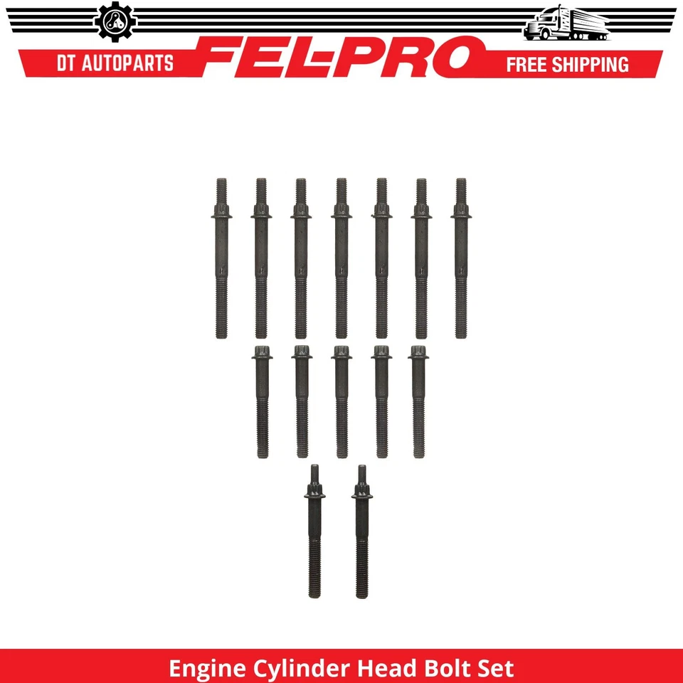 For 1996-2001 Jeep Cherokee 4.0L L6 Engine Cylinder Head Bolt Set Fel-Pro 1997 - Image 1 of 1
