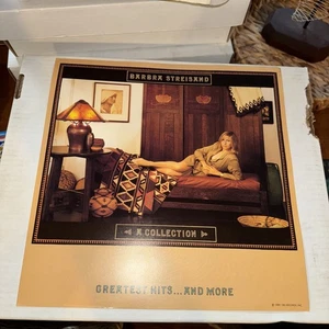 Póster de tienda de discos Barbra Streisand 1989 raro envuelto encogimiento 12x12 - Imagen 1 de 3